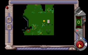 A Sectoid is spotted. The tank stops moving.