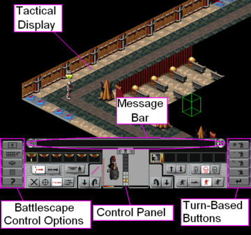 Battlescape Isometric Map View Turn-Based