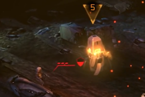 Meld Canister with 5 turns remaining
