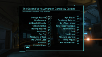 Enemy Within Second Wave options
