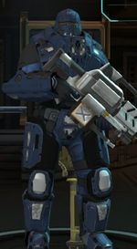 Carapace Armour (Heavy carapace, deco 2 with ESP helm)