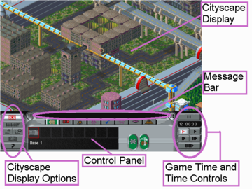 Cityscape Isometric Map View