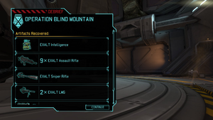 EXALT Mission Results