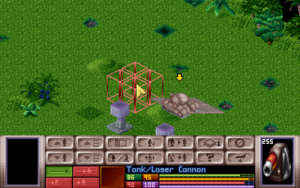The first tanks comes just onto the ramp. Then it looks left and right before going on. This will show any aliens that are right around the transport door. It also conserves TU's to prevent as much reaction fire as possible. If your tanks get blasted before you can locate the aggressors, pop smoke and see the section on tankless deployments.